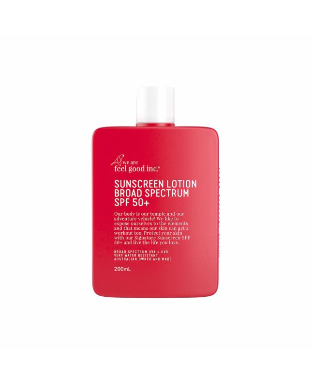 Crema de protección solar We are feel good Inc Signature Sunscreen factor spf 50+ 200ml