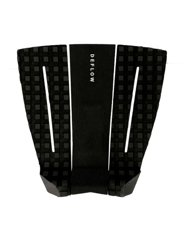 Grip para tabla de surf Deflow Erwin Bliss Tail Pad 3 piezas Negro