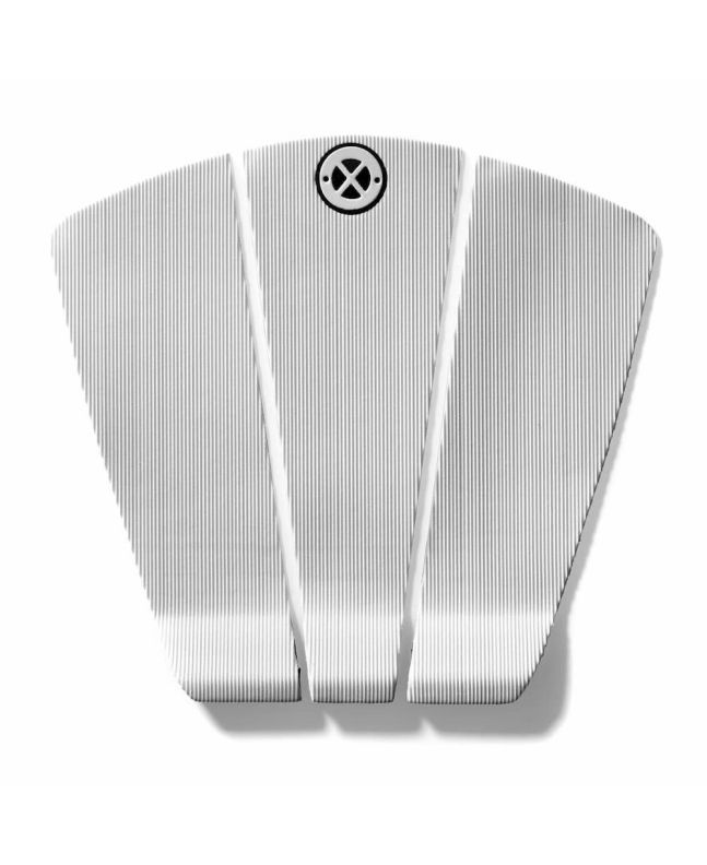Grip para tablas de surf Dreded Micro Texture Tail Pad 3PC en color blanco 