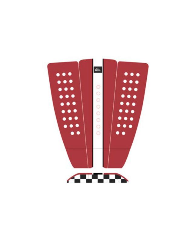 Grip para tabla de surf Quiksilver Triple Rojo - Tail Pad 3 piezas
