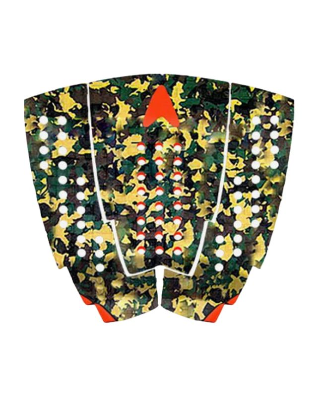 Grip para tabla de surf Astrodeck Christian Fletcher Camo - Tail Pad 3 piezas