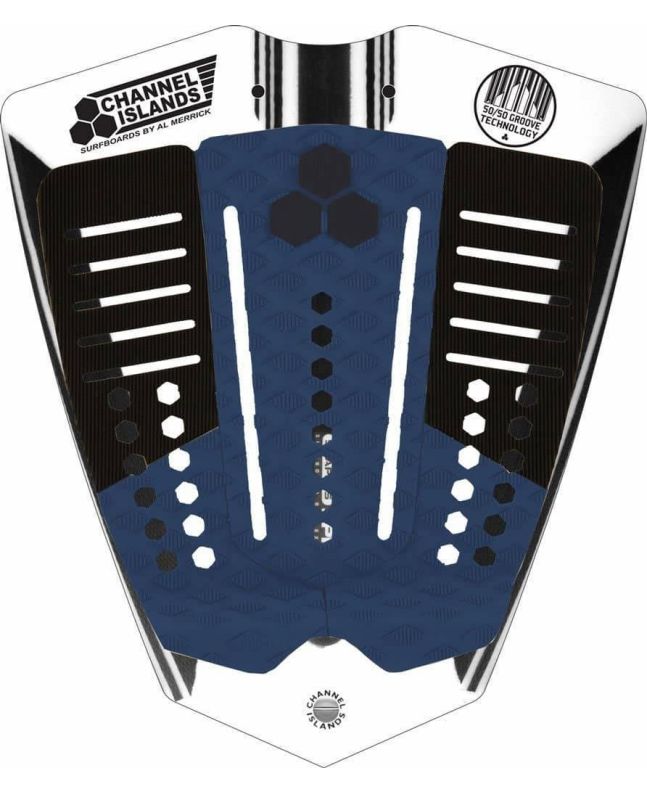Grip para tablas de surf Channel Islands 50/50 Arch Pad en color azul