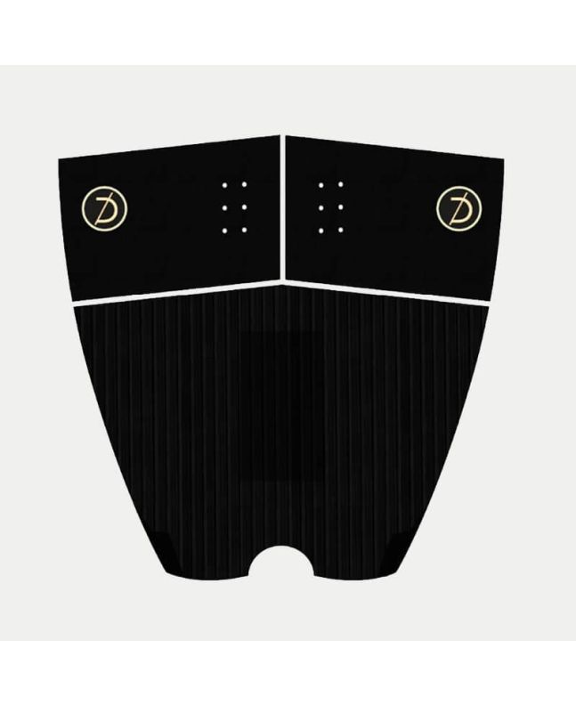 Grip para tabla de surf Deflow 3 Piece Traction Vol. 1 negro