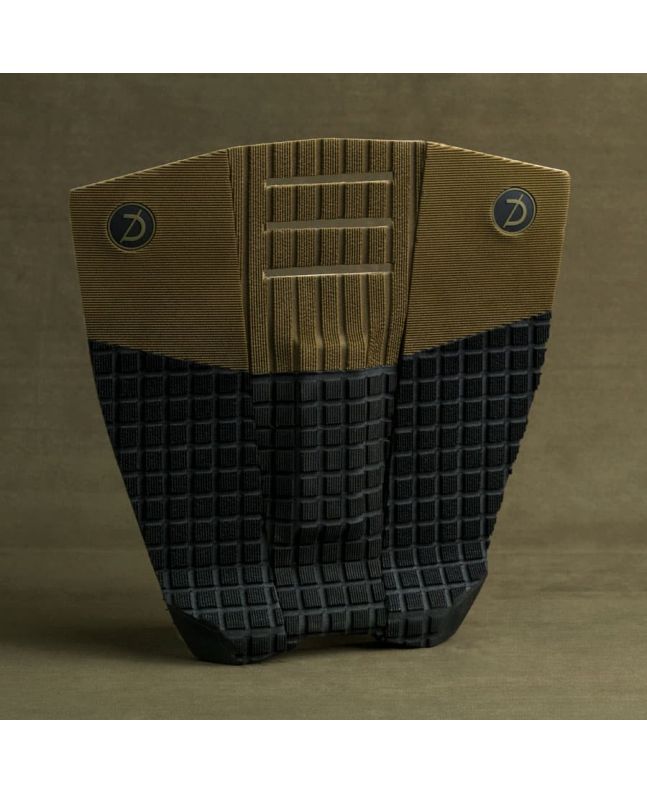 Grip para tabla de surf Deflow Sea Green Tail Pad Ocre 3 piezas