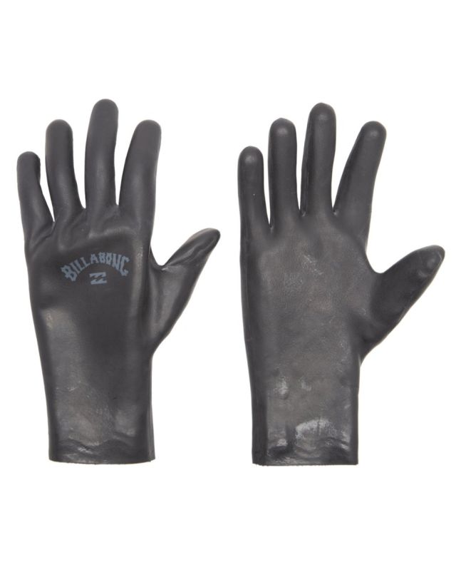 Guantes de Neopreno para surf Billabong 2mm Pro Dipped negros para hombre