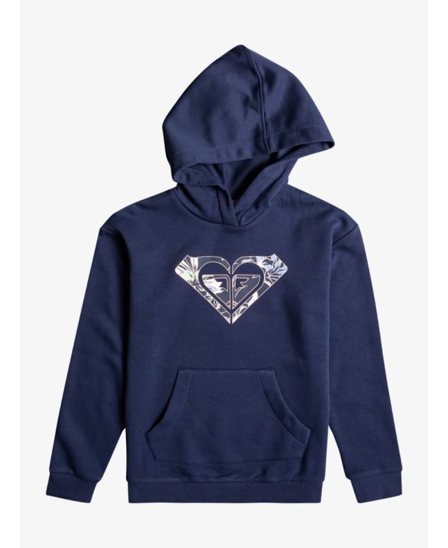 Sudadera con capucha Roxy Wildest Dreams azul marino para niña de 8 a 16 años
