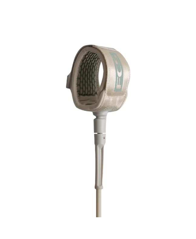 Invento para tabla de Surf FCS Competition Essential Leash 6' gris y verde 