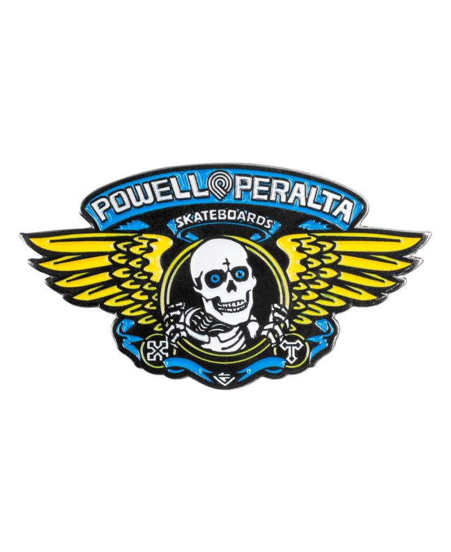 Pin metálico Powell Peralta Winged Ripper Azul Lapel Pin 