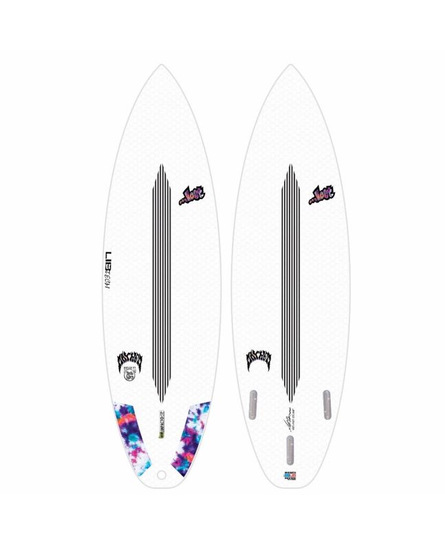 Tabla de Surf Shortboard Lib-Tech x Lost Mason Ho Little Wing 5'8" x 19.3" x 2.4" blanca 28,3 Litros Thruster