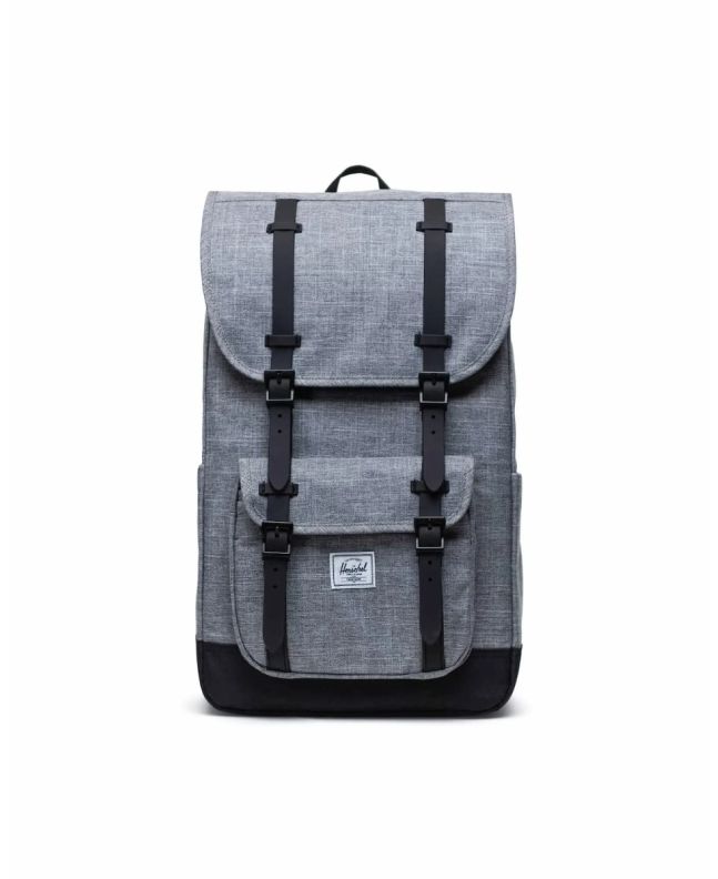 Mochila Herschel Little America Backpack 30L Raven Crosshatch Unisex