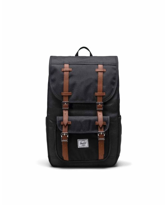 Mochila Herschel Little America Mid-Volume Backpack 21 Litros Negra Unisex 