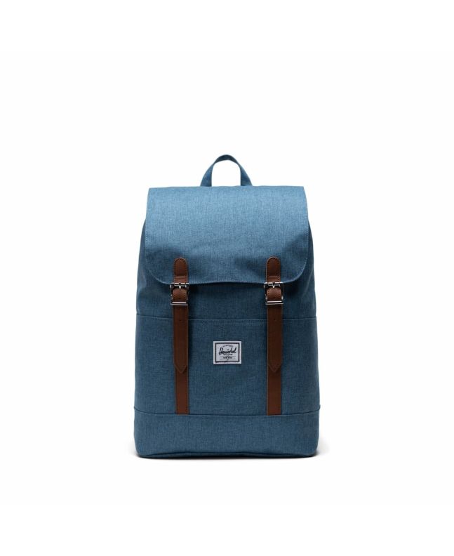 Mochila pequeña Herschel Retreat Small Backpack 15L Copen Blue Crosshatch azul Unisex
