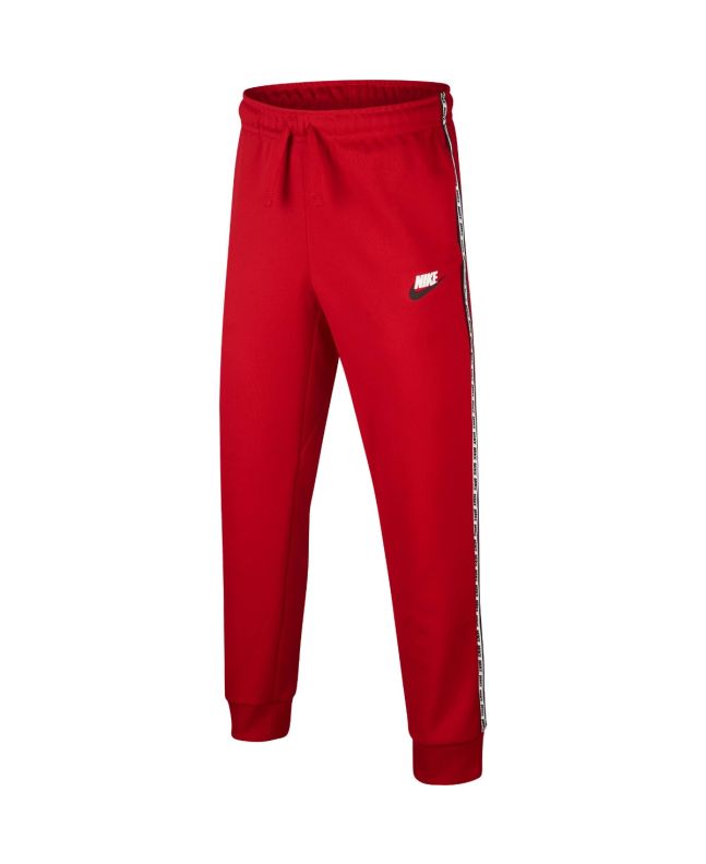 Pantalón de chándal para Niño Nike Sportswear rojo frontal