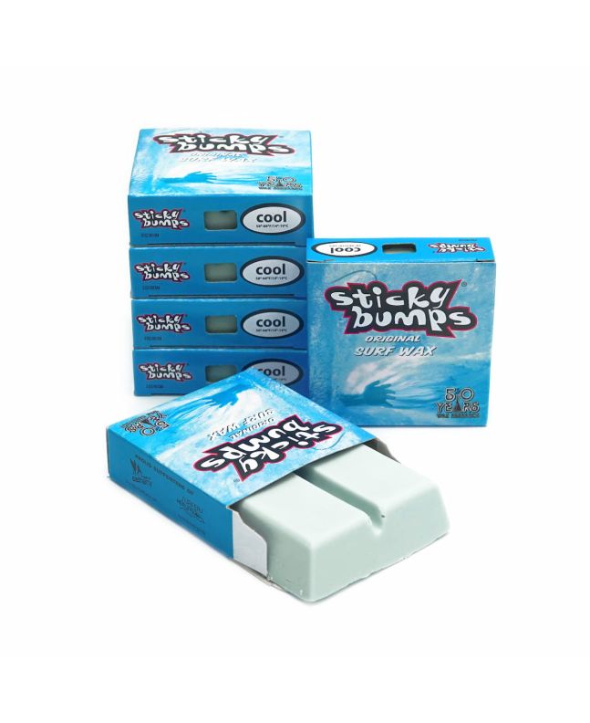 Parafina Sticky Bumps Original Cool Wax para aguas templadas de 14º-19ºC