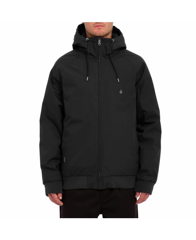 Hombre con parka gruesa Volcom Hernan 10K Jacket Negra 