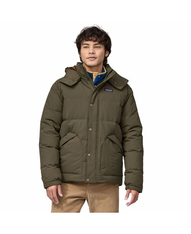 Hombre con Chaqueta de plumón Patagonia Downdrift Jacket Verde