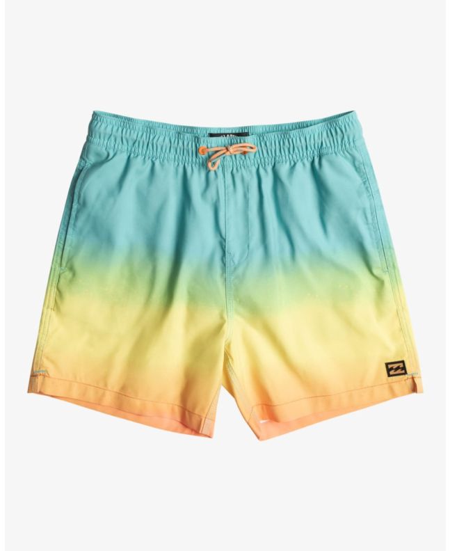 Bañador Billabong All Day Fade Layback 14'' Papaya para niño 8-16 años