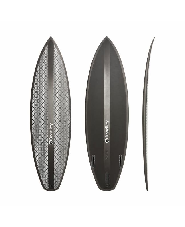 Tabla de Surf Shortboard Bradley Olympia LC6 Black 6'0" 31,4 Litros