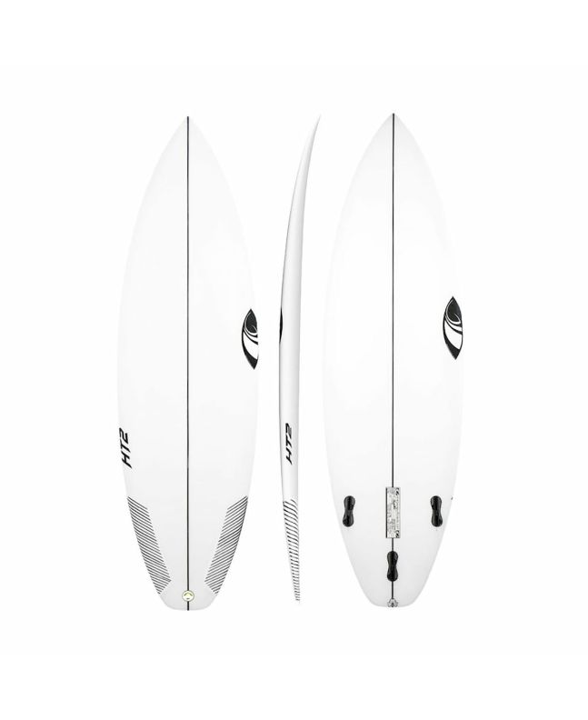 Tabla de surf shortboard Sharpeye Holy Toledo 2 6'0 27.5 Litros Blanca FCS 2 Cola Squash