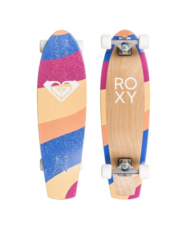 Skate Completo Cruiser Roxy Swirl 29" x 8.5" Multicolor