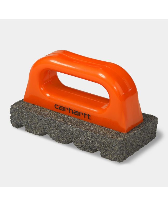 Lijadora Manual Carhartt WIP Skate Rub Brick Tool en color naranja y negro 