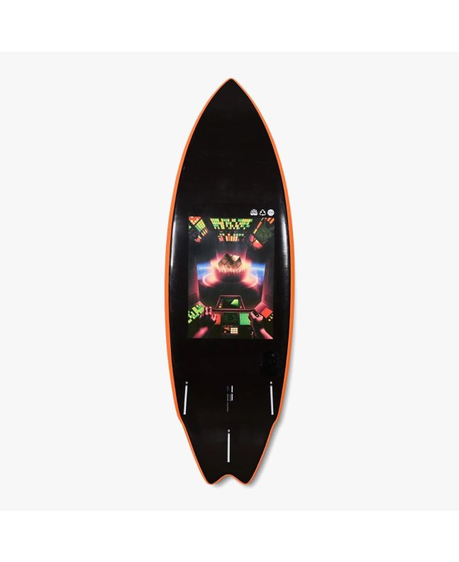 Tabla de Surf Softboard Hayden Shapes Weird Waves Dylan Graves Foamy Soft 6'0" 38 Litros Negra Futures