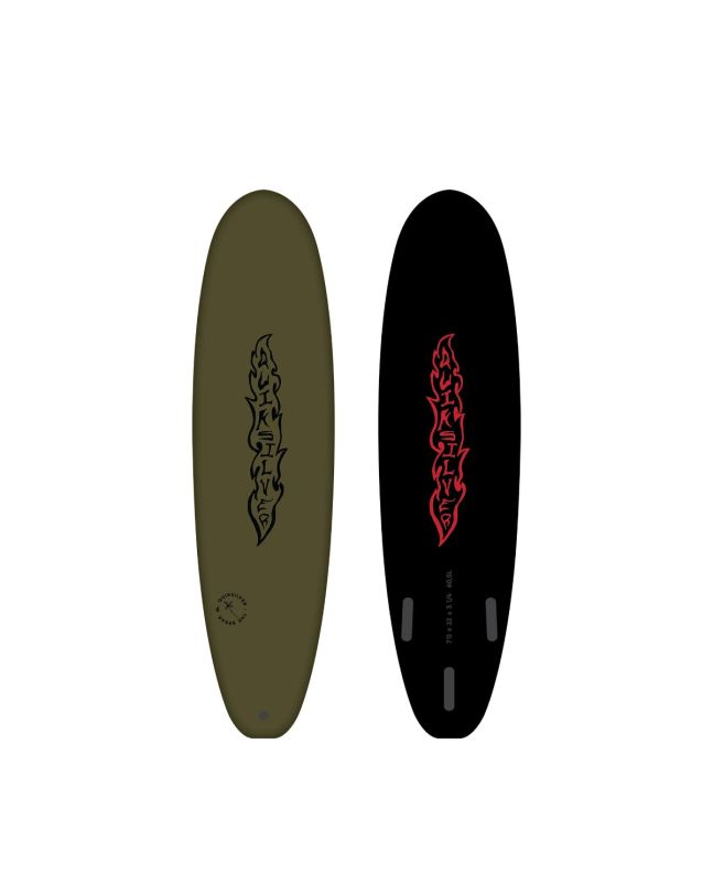 Tabla de Surf Softboard Quiksilver Break 7'0" 60,5L Kalamata verde