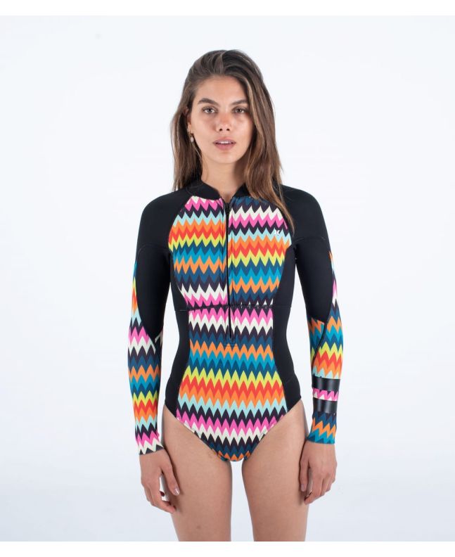 Mujer con Traje de neopreno de primavera con manga larga Advant Springsuit 2/2mm Chevron