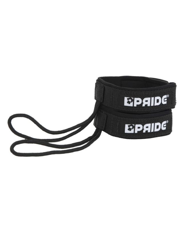 Sujeta aletas de bodyboard Pride Velcro Fin Tethers Negro