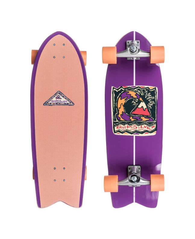 Surfskate Completo Quiksilver QS Fish 30.25 x 9.8" morado 