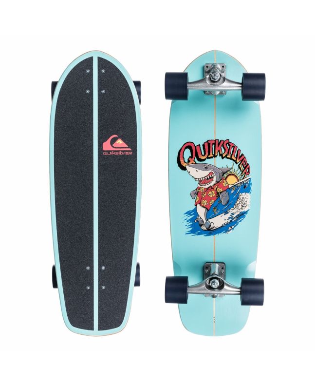 Surfskate Completo Quiksilver Shredder 30" x 9.7" turquesa