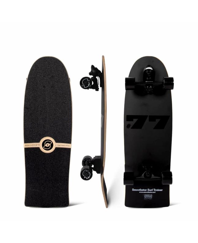 Surfskate Completo Smoothstar THD Toledo Pro #77 Small 31" x 10" negro