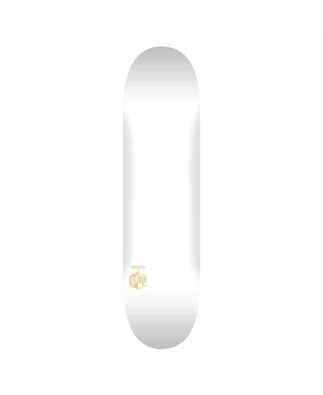 Tabla de Skate Mini Logo Chevron Detonator "15" 7.75" x 31.08" Blanca
