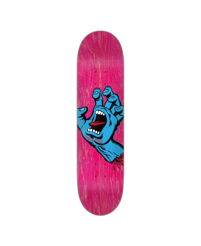 Tabla de Skate Santa Cruz Screaming Hand 7.80" x 31.00" Rosa
