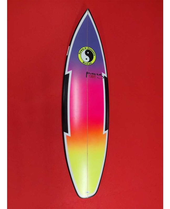 Tabla de Surf Town and Country Glenn Pang Flux 5'10" multicolor FCS2