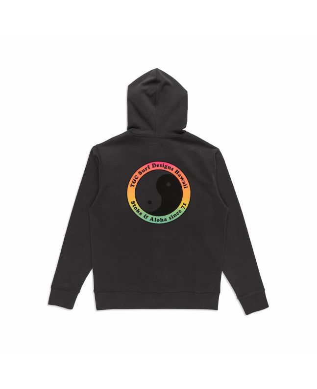 Sudadera con capucha Town and Country Surf Designs YY71 Negra para hombre