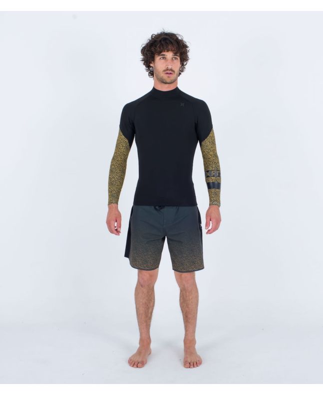 Hombre con chaqueta de neopreno Hurley Air Toledo 1mm Panther