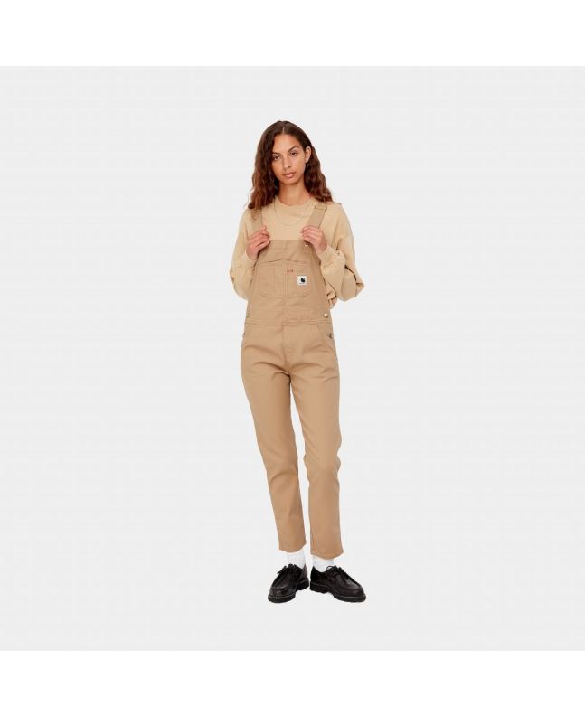 Mujer con Peto Carhartt WIP W' Bib Overall Marrón 
