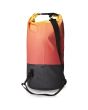 Mochila Estanca para trajes de surf Vissla 7 Seas 20L roja posterior