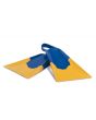 Aletas de Bodyboard Pride Vulcan V3 Pierre Louis Costes azules y amarillas detalle