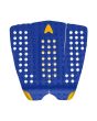 Grip para tabla de surf Astrodeck New Nathan Fletcher Built-In Arch azul y amarillo 3 piezas 