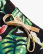 Bañador Boardshort Deus Ex Machina Step Off Mesh 17" Negro floral para hombre cordón