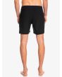 Hombre con bañador boardshort Quiksilver Surfsilk Kaimana 16" negro posterior