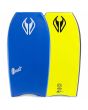 Tabla de Bodyboard NMD Element PE HD azul y amarilla