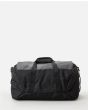 Bolsa de deporte Rip Curl 35L Midnight negra para hombre posterior