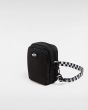 Bolso de hombro Vans Go Getter Negro Unisex lateral