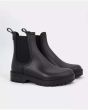 Botines de agua Verbenas Gaudi Mate en negro para mujer lateral