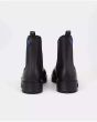 Botines de agua Verbenas Gaudi Mate en negro para mujer posterior