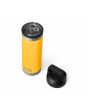 Botella térmica aislante Yeti Rambler Bottle 18oz - 532ml amarillo alpino abierta