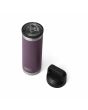 Botella térmica aislante Yeti Rambler Bottle 18oz - 532ml Morado Nordic Purple abierta